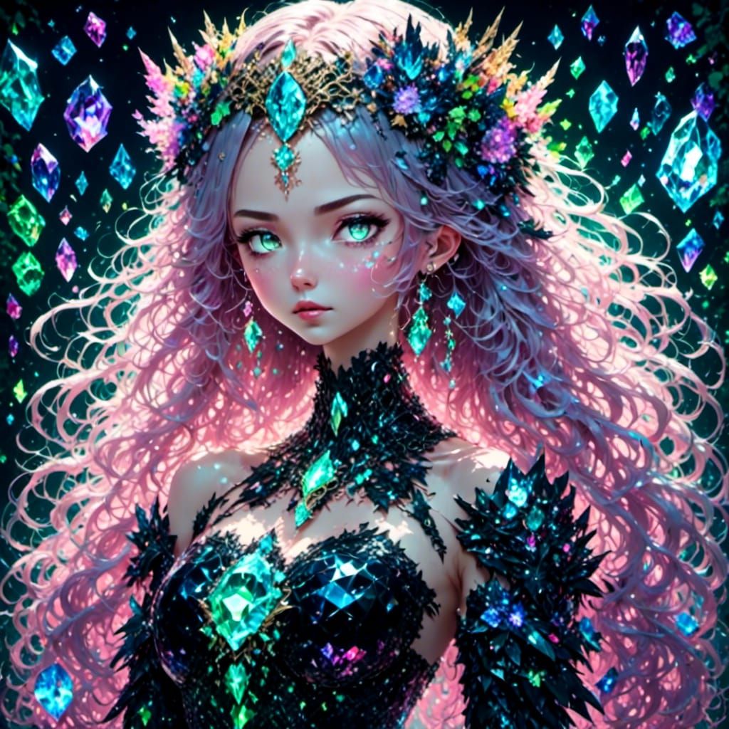 Simple Numbers in Dreamy Dark Style