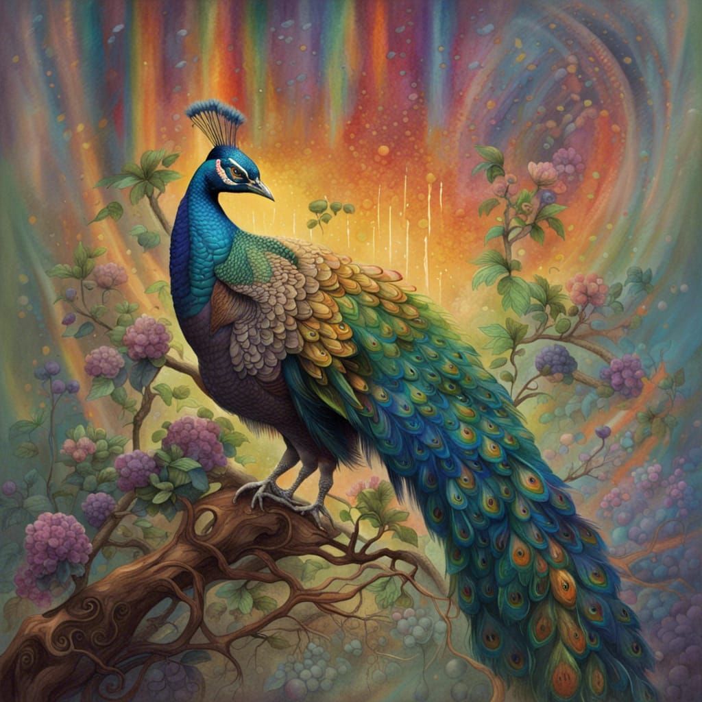 Mystical Peacock