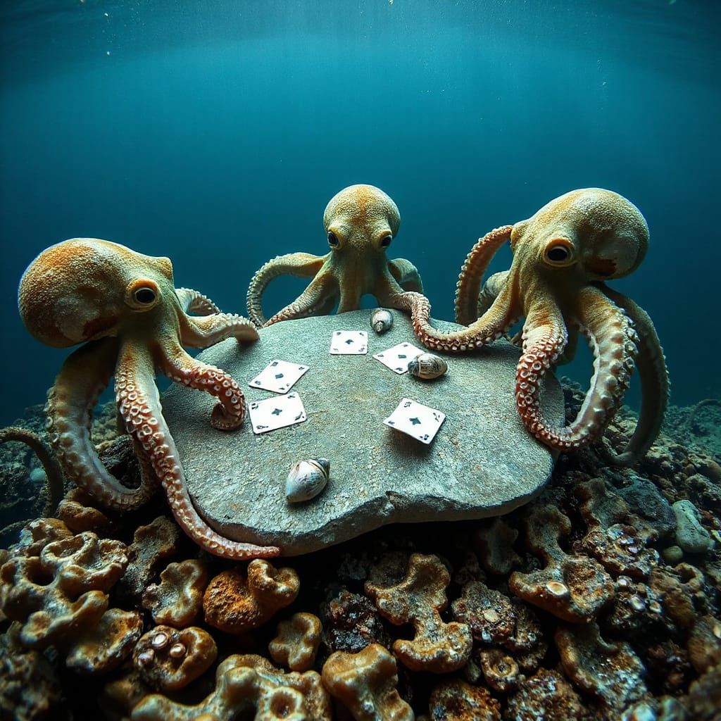 "Too many aces, I think someone is cheating. Show all your a...