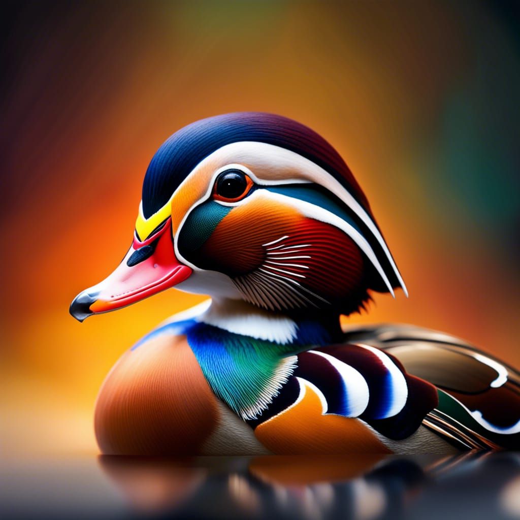 Mandarin Duck 🦆
