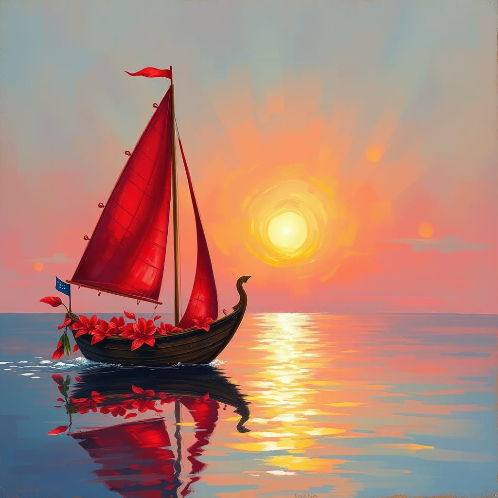The lonely boat