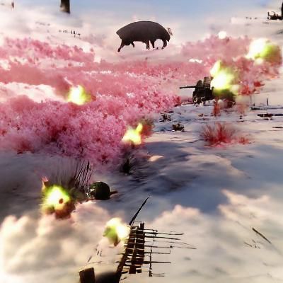 Anime War Pigs Rendered in CryEngine