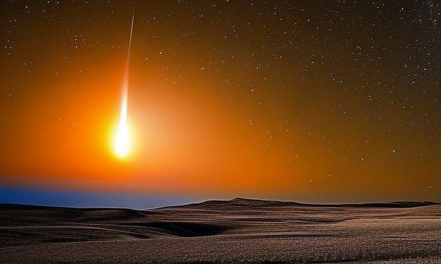 Desert Rocket Launch: Cosmic Disorientation