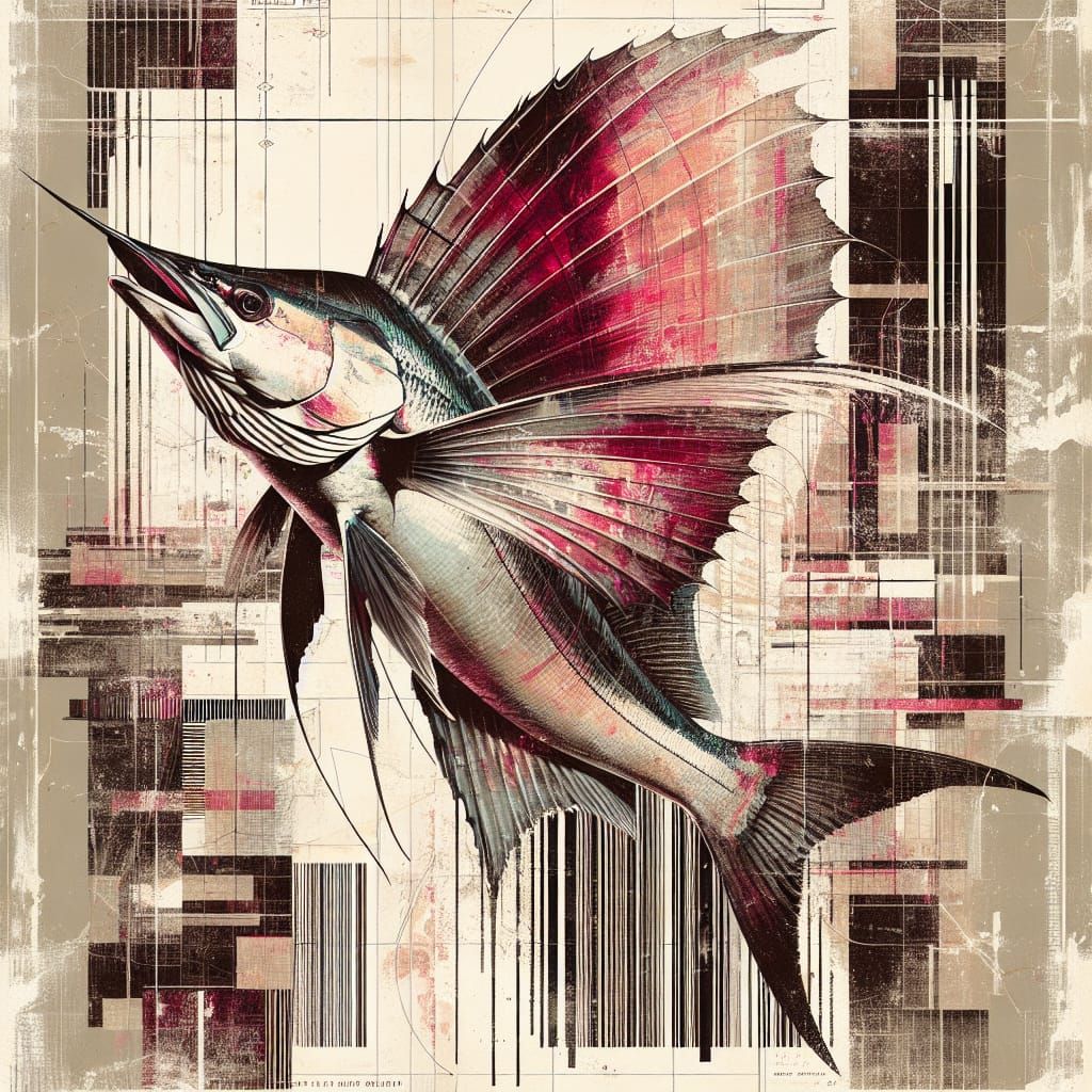 beautiful female sailfish