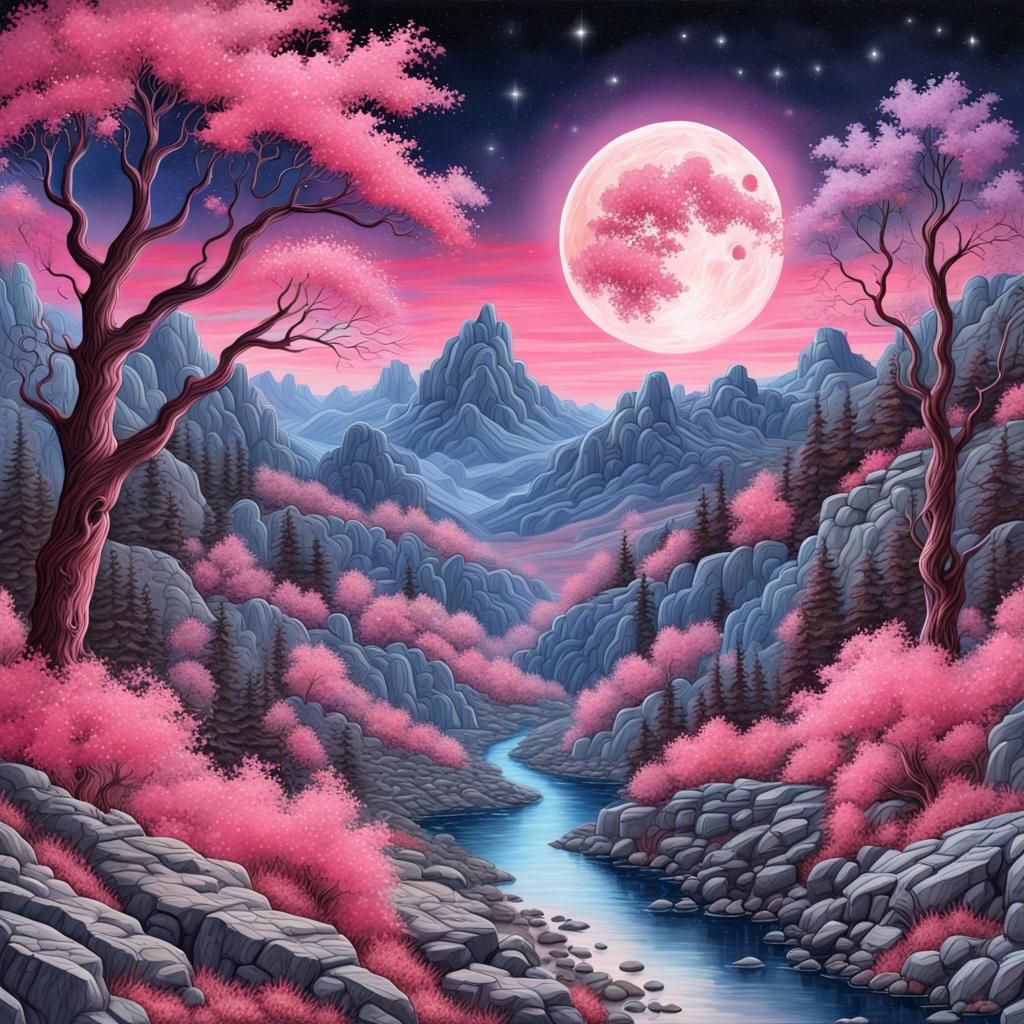 Pink Landscape