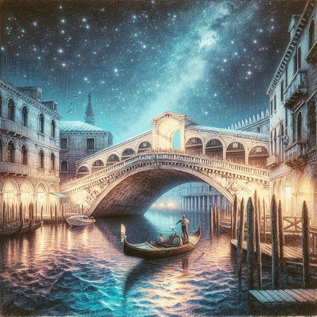 Venice, the Rialto Bridge....Well...almost!! 😎