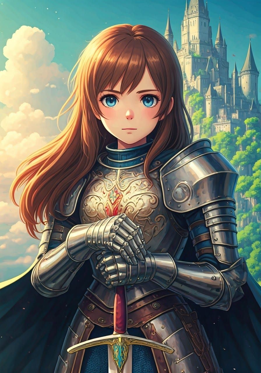 Maiden Knight in Shining Armor