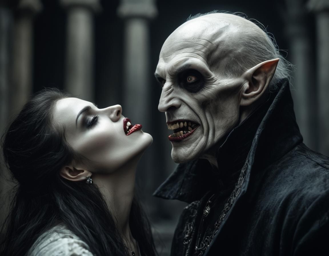 Count Orlok, seduces his first victim