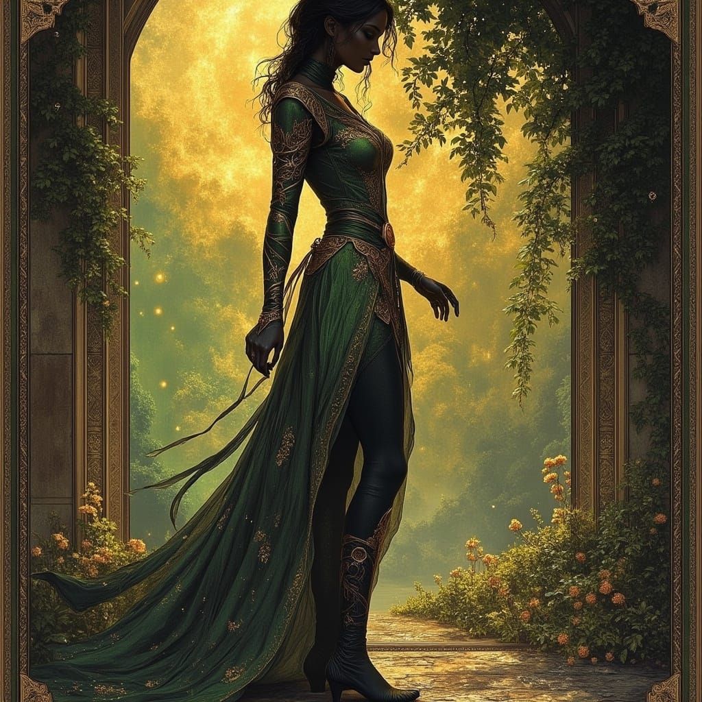 A Celestial Muse Illuminates the Soul