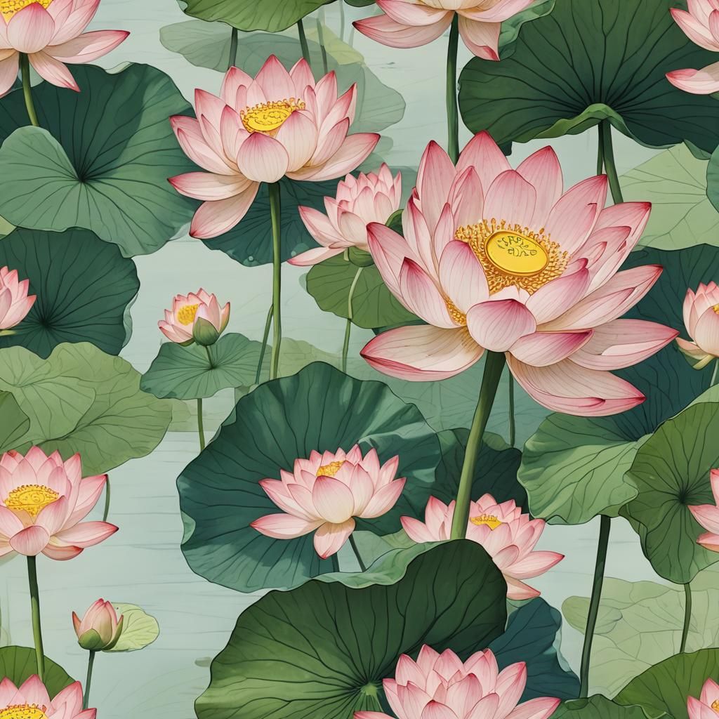 Blooming Lotus Flower