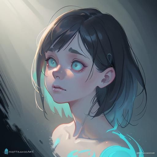 Podcast Cover: True Scary Stories in Hyperdetailed Style