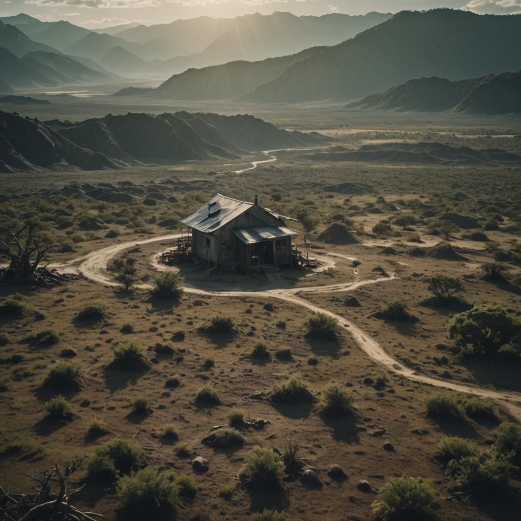 Cinematic Earth: A Film Still of Global Unity