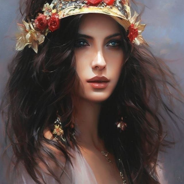 Beautiful Modern Girl with Amazing Features