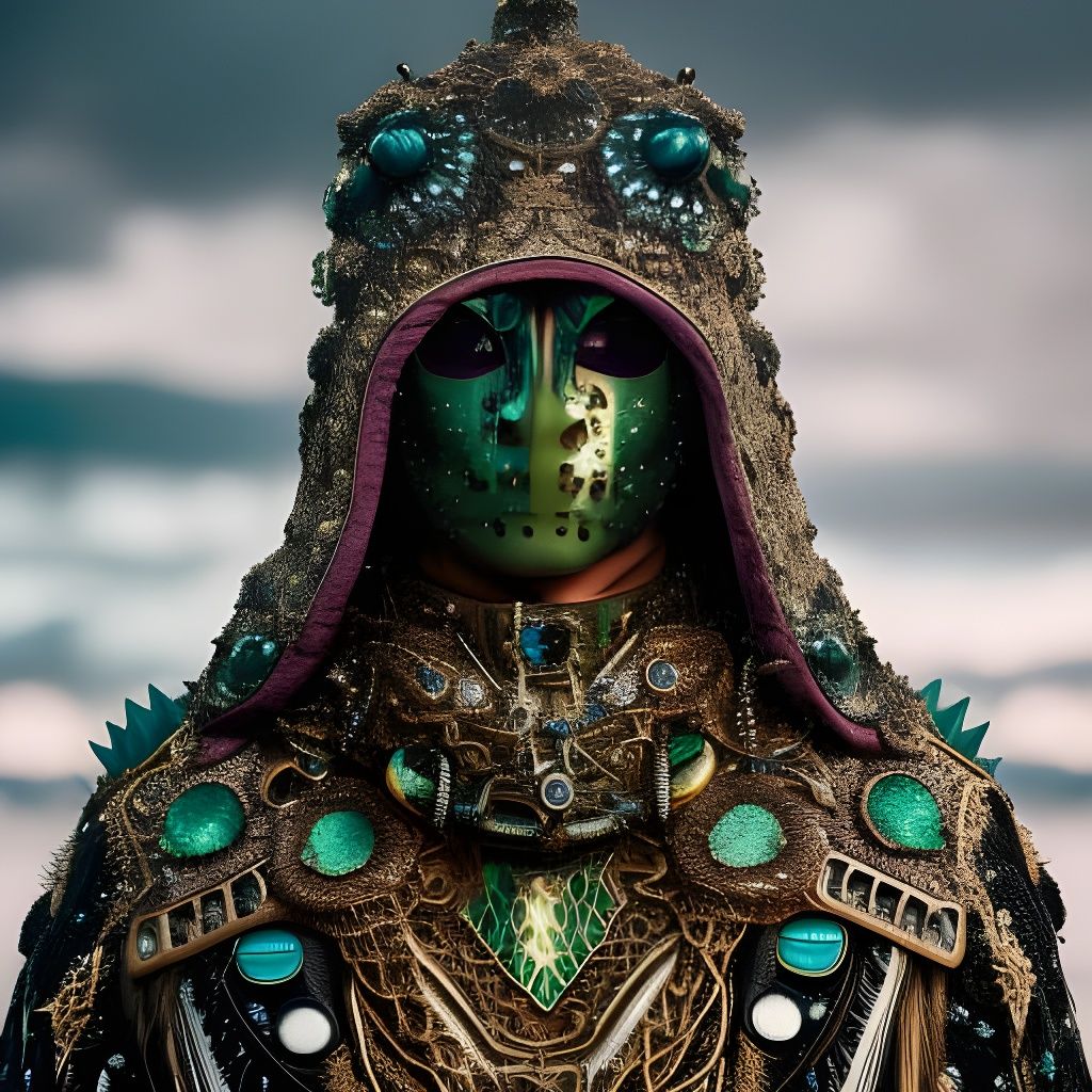 Biopunk Aliens and Cyborg Gremlins in Ornate Streetwear