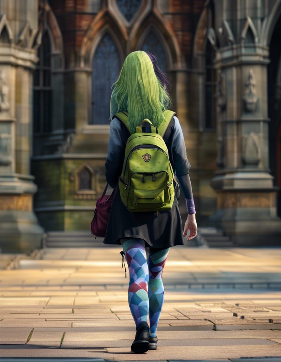 Monster Girl's First Day at Gothic University