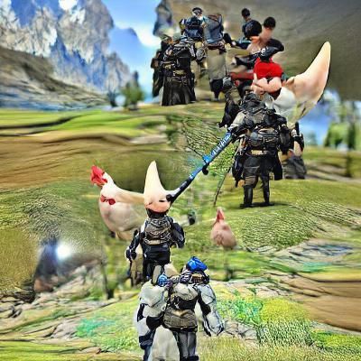 Final Fantasy XIV Game Scene