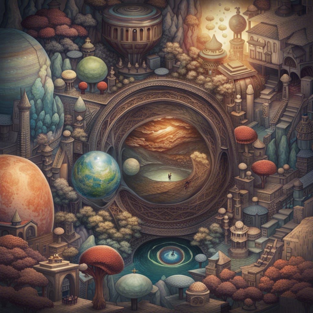 Abstract Representation of an Inner World