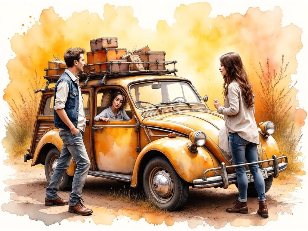 Parents Share Life Lessons with Their Daughter on a Whimsica...