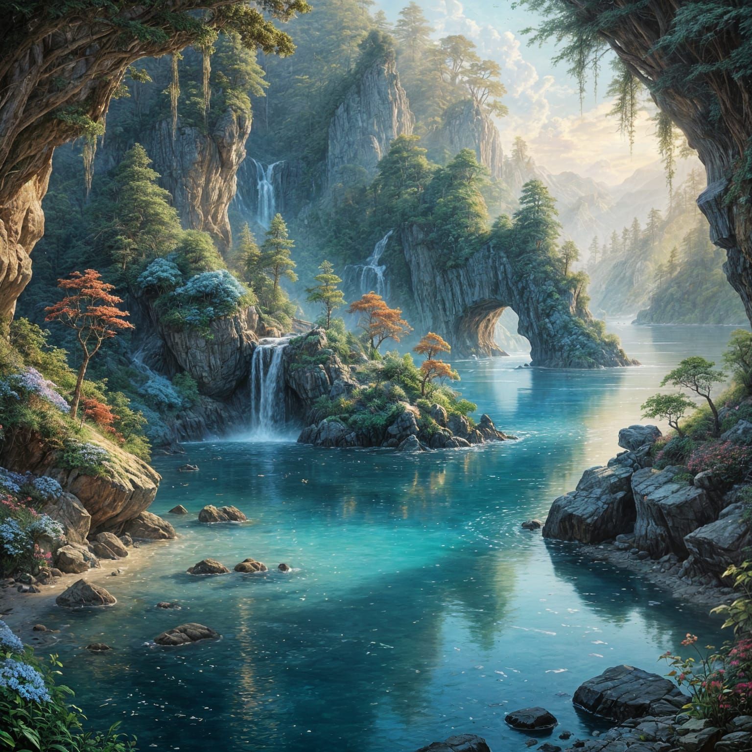 Luminous Cave of Serenity