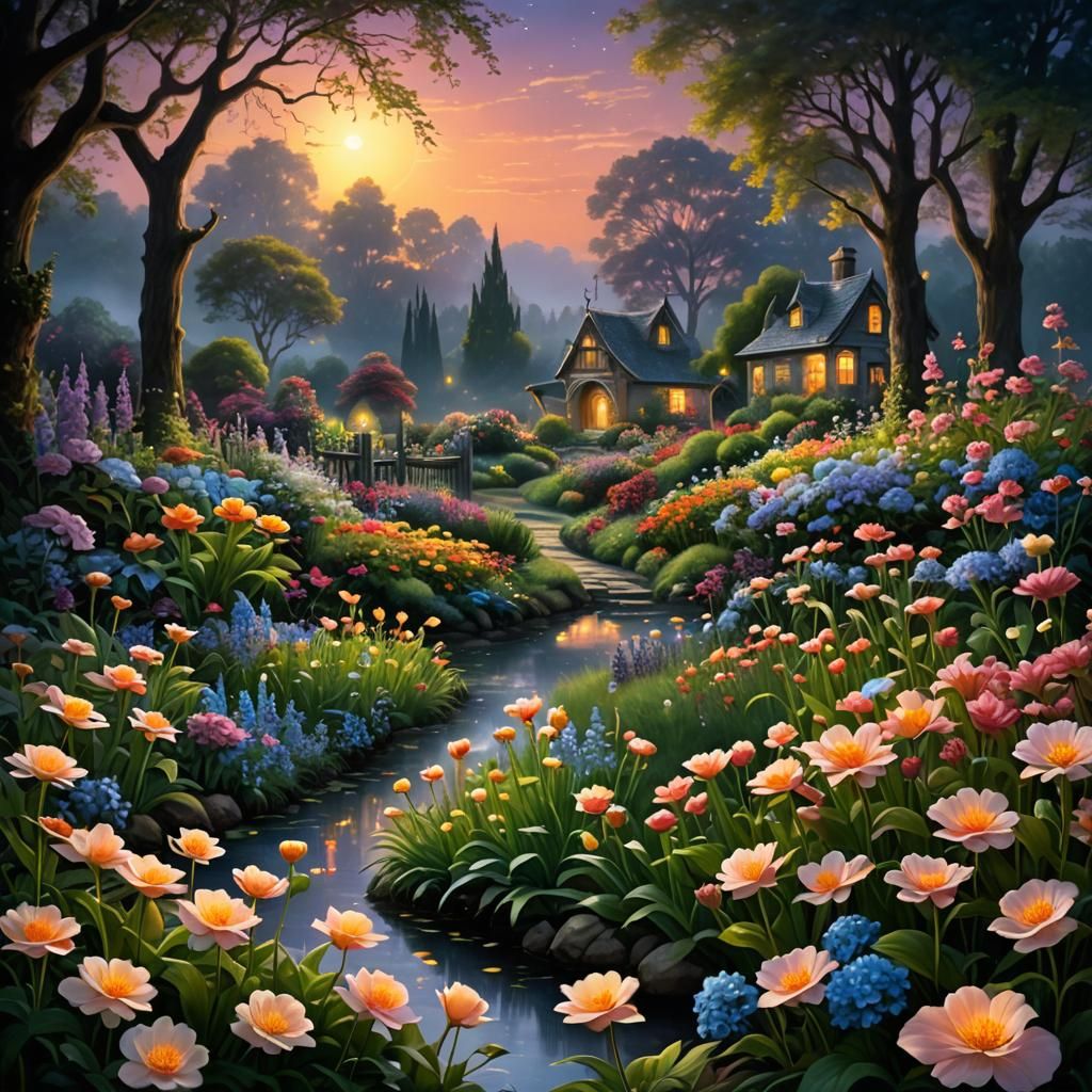 Ethereal Dream Garden Cultivator in Twilight