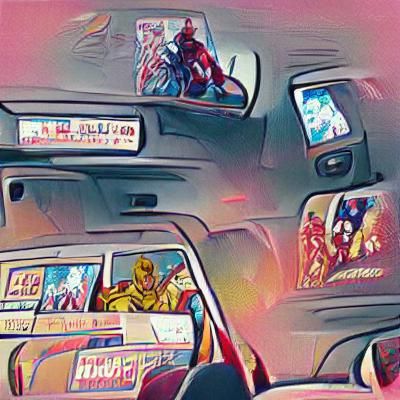 LoFi Ride Inspired by Marvel Comics