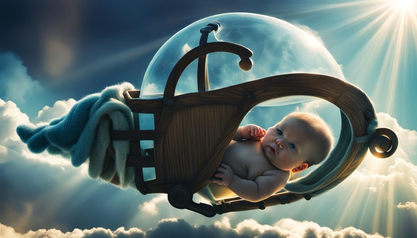 Baby in Buggy in Divine Sunshine