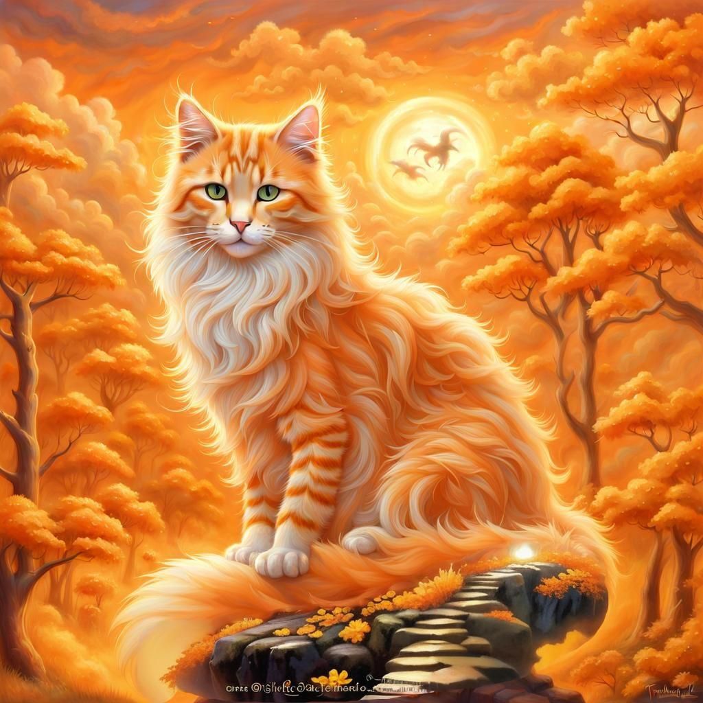 Feline Orange