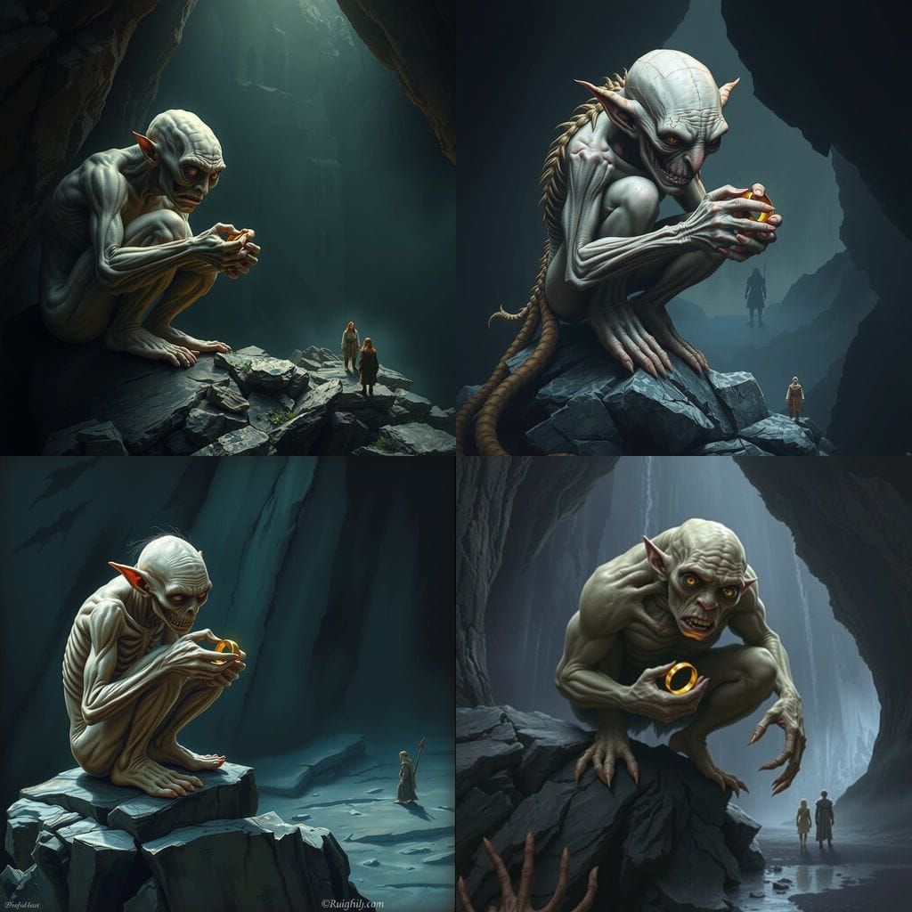 Gollum: The Tormented Soul