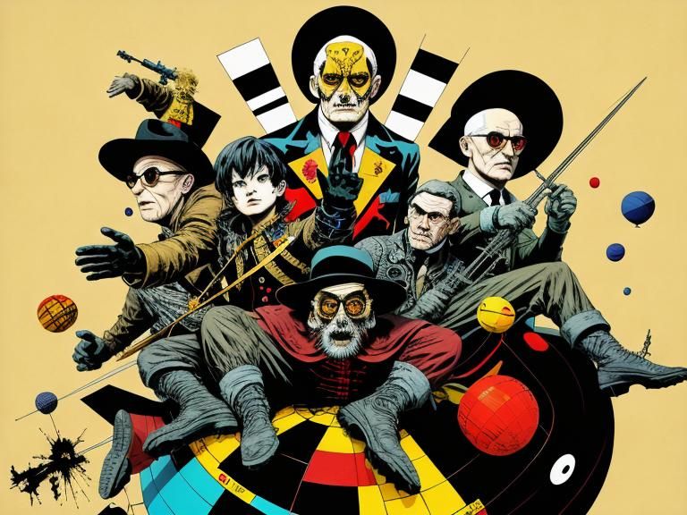 Flat Foot Freaks Attack the Blood Balloon Boys