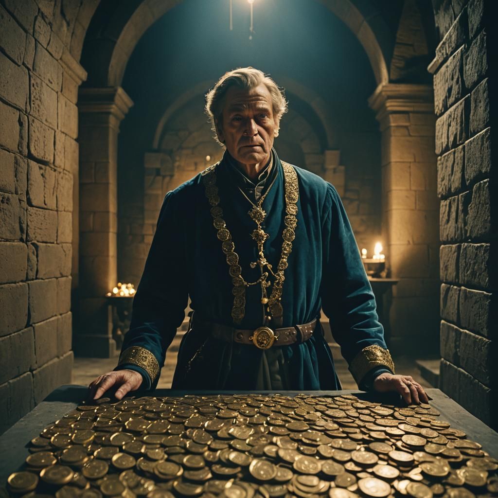 Lord Neverember in Vault: Cinematic Film Still