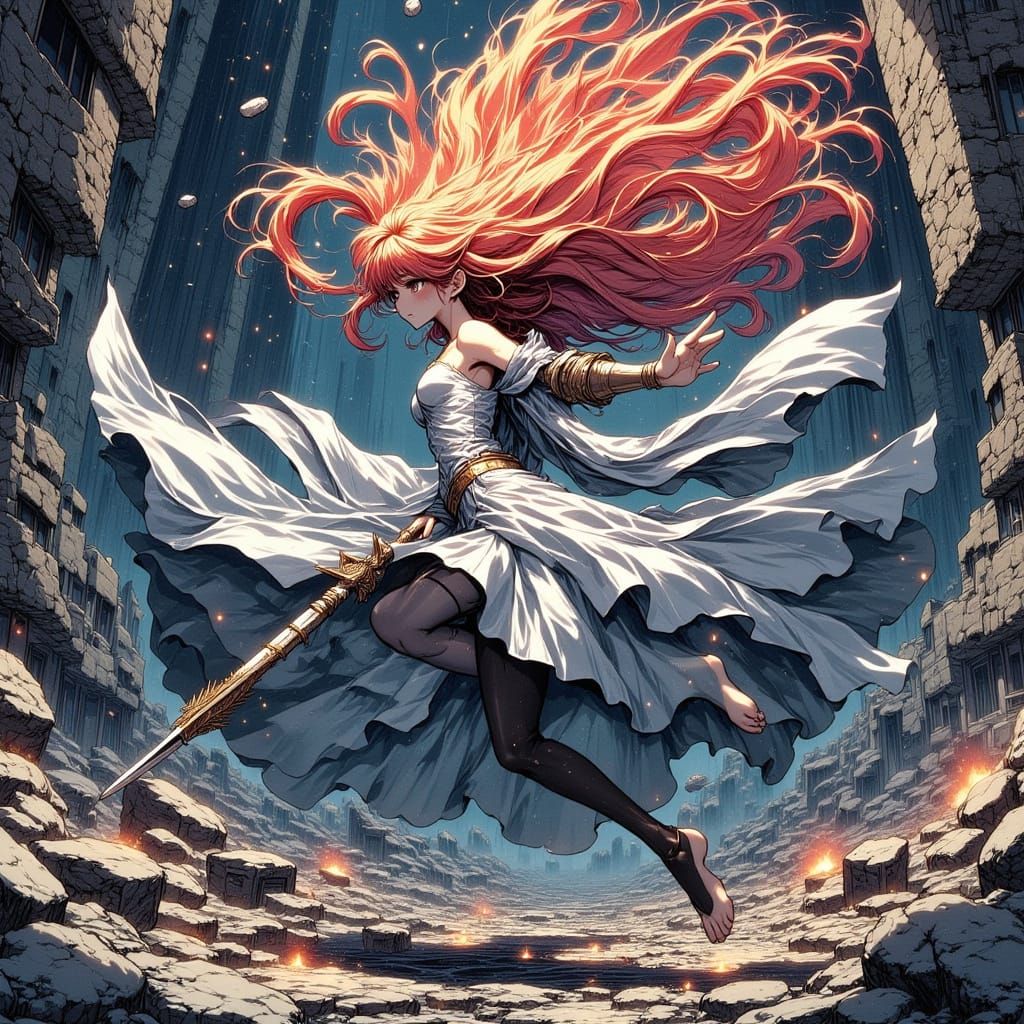 Warrior's Magical Feats in Fractured Landscape