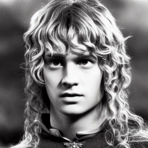 Lord of the Rings Elf with Perm
