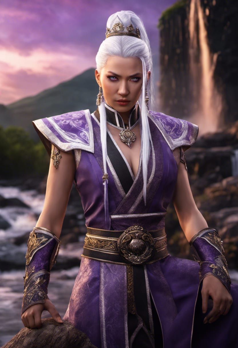 Churlish Queen Sindel Portrait in Unreal Engine 5
