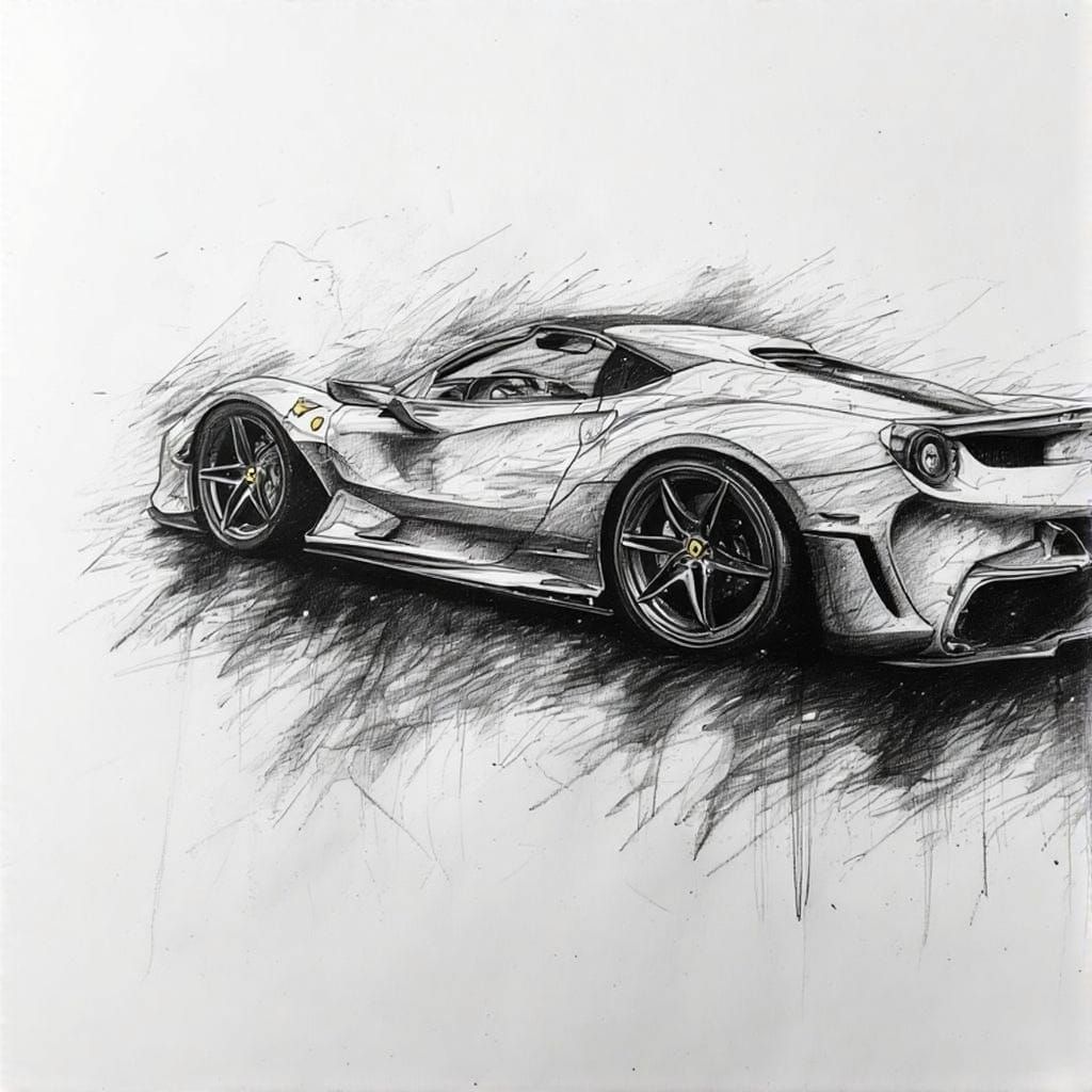 Monochrome Portrait in Noir Photography Style