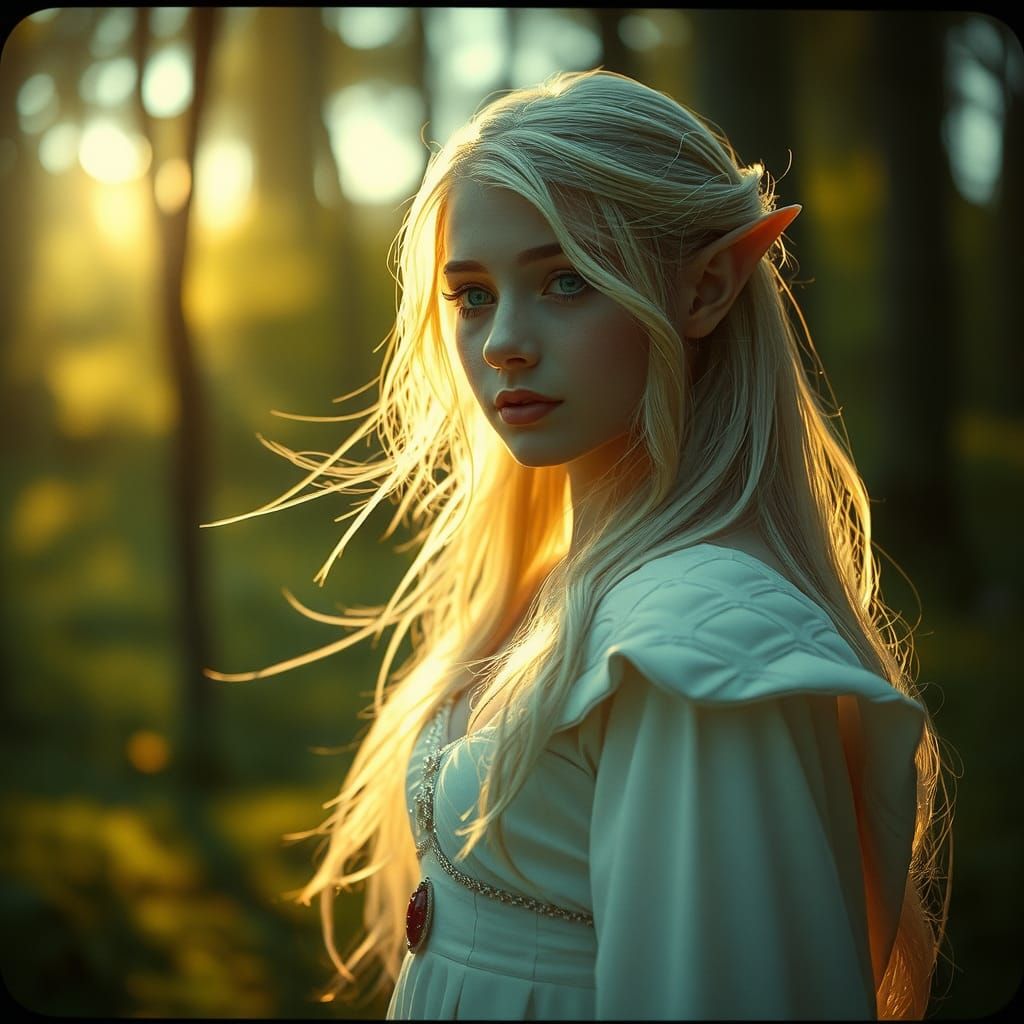 Young elf princess