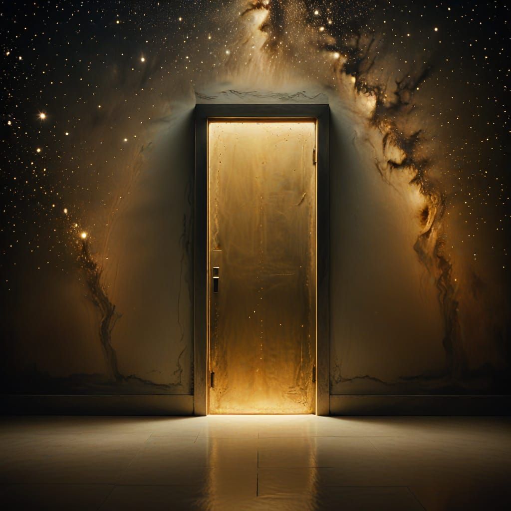 Solitary Door of Light in Cosmic Void