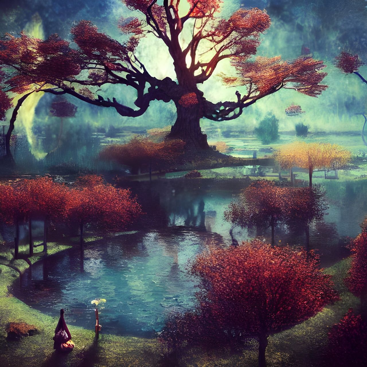 Biopunk Summer: Golden Section of Life's Tale