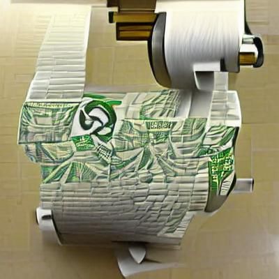 Toilet Paper as Currency Concept