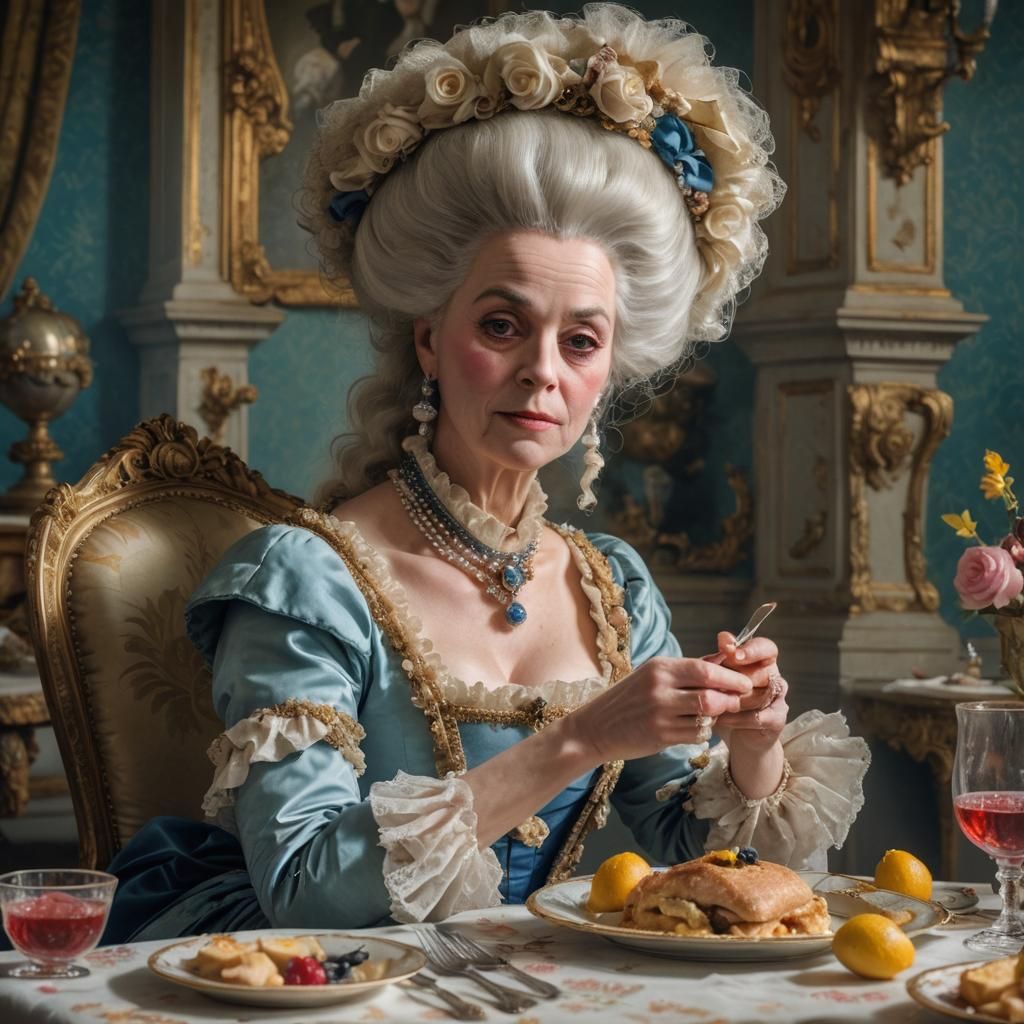 Marie Antoinette's Last Meal: Professional Photography