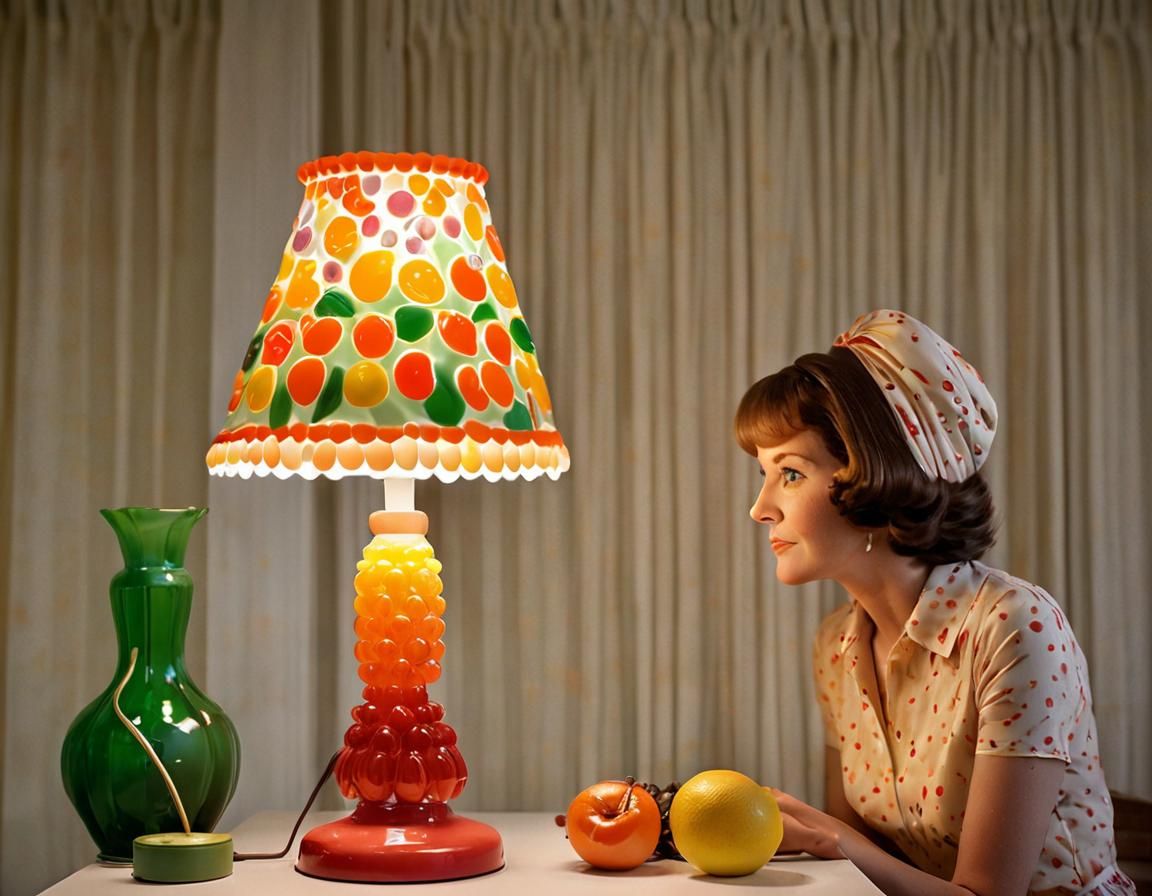 The jello fruit-lamp