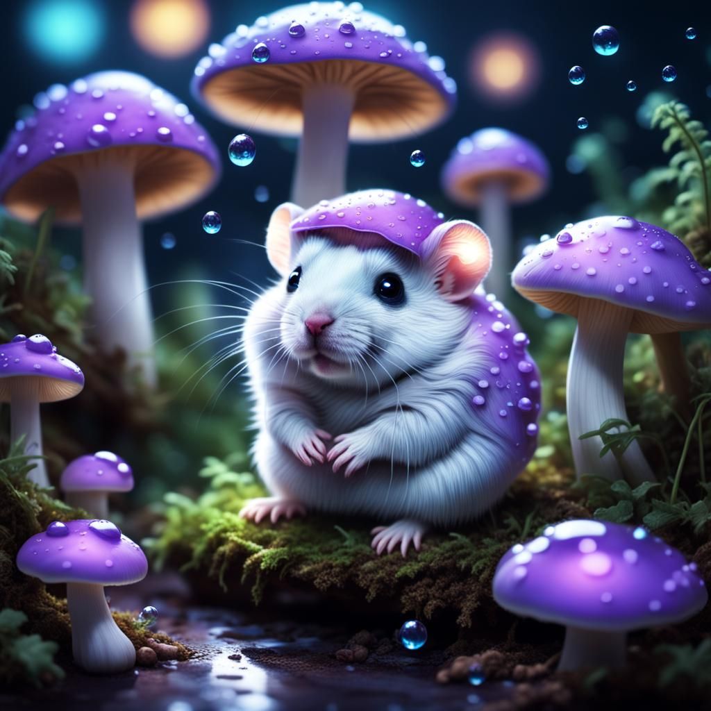 I have a hat made of mushroom