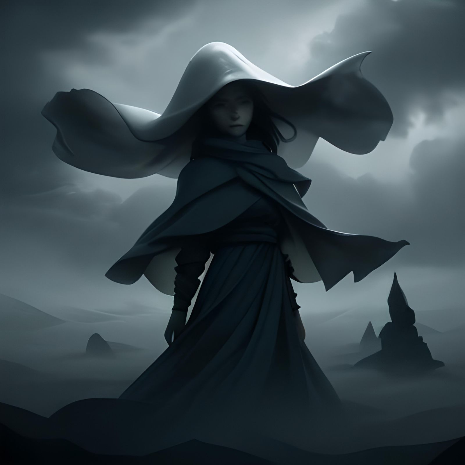 Cinematic Veil Between Paradise and Spirit Prison