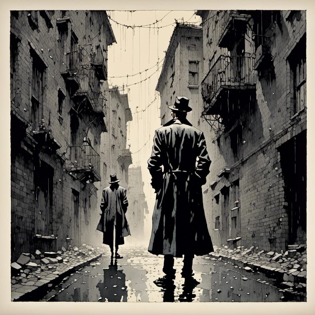 Such a lonely day, Noir