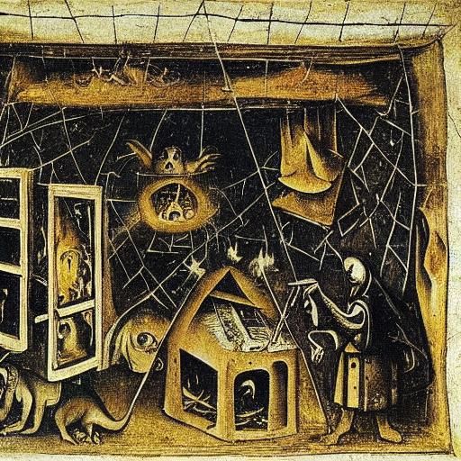 Cursed Stove Brew: A Surreal Dark Fantasy