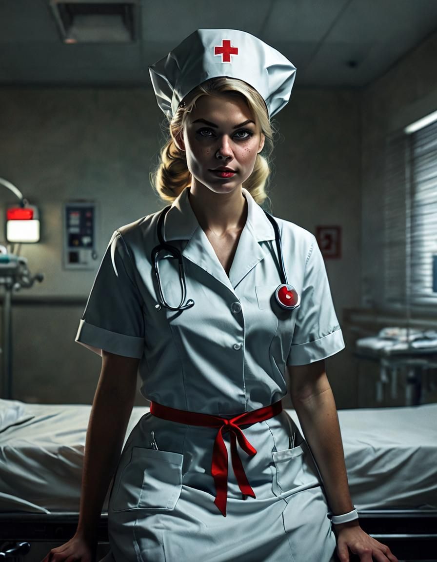 Sinister Demon Nurse in Dark Hospital