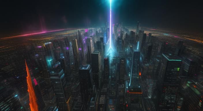 Futuristic Mechanical Cityscape in Unreal Engine 5