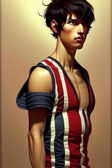 Striking Portrait of Man Holding Rubber Duck