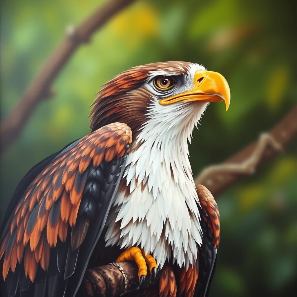 Majestic Philippine Eagle in Full Flight