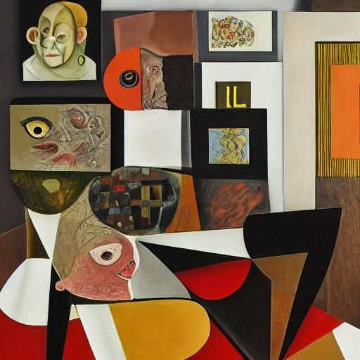 Eclectic Dining Room with Art Deco Flair