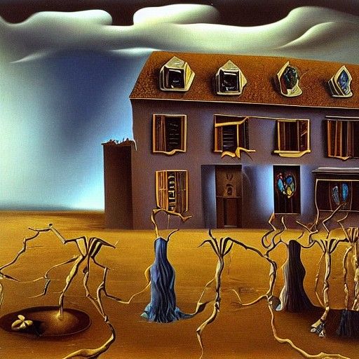 Haunted desert acommodation
